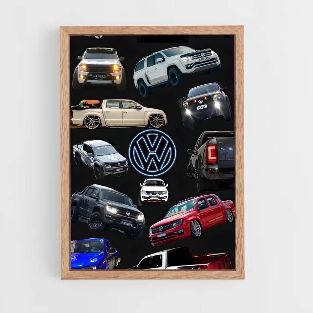 Poster Drive and Thrive – affiche Volkswagen (vue 4)