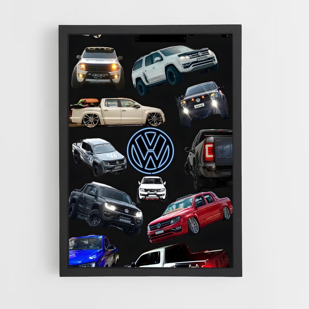Poster Drive and Thrive – affiche Volkswagen (vue 2)