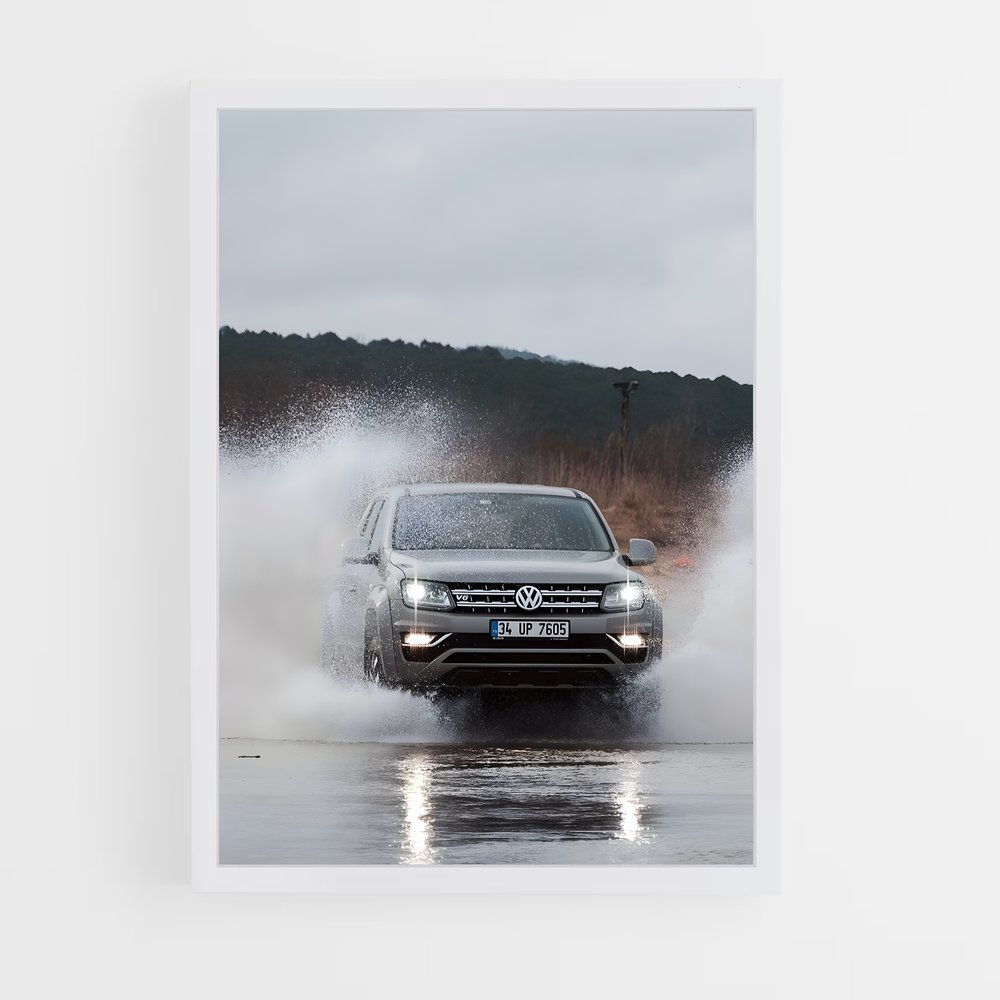 Poster Amarok Éclatant – affiche Volkswagen (vue 3)