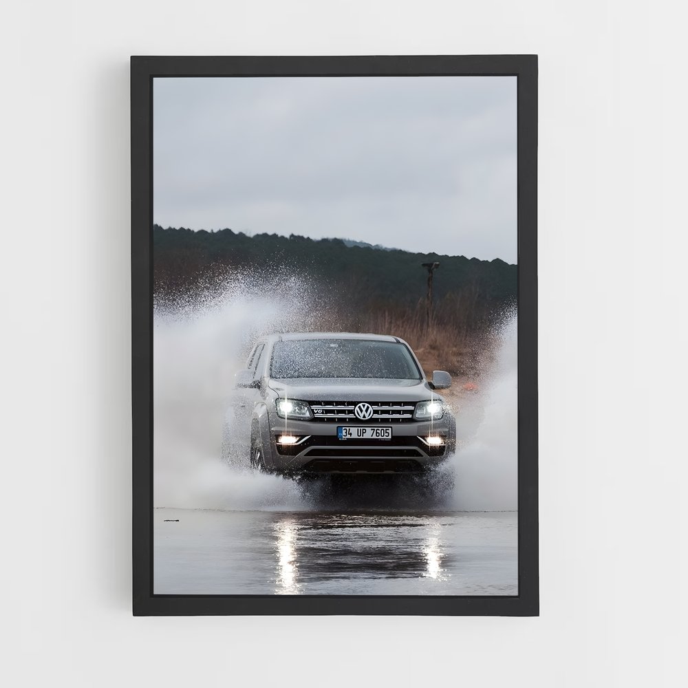 Poster Amarok Éclatant – affiche Volkswagen (vue 2)