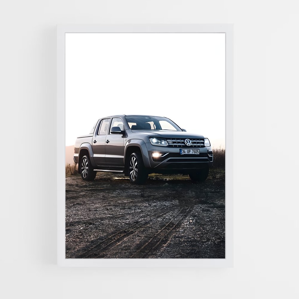 Poster Amarok Adventure – affiche Volkswagen (vue 3)