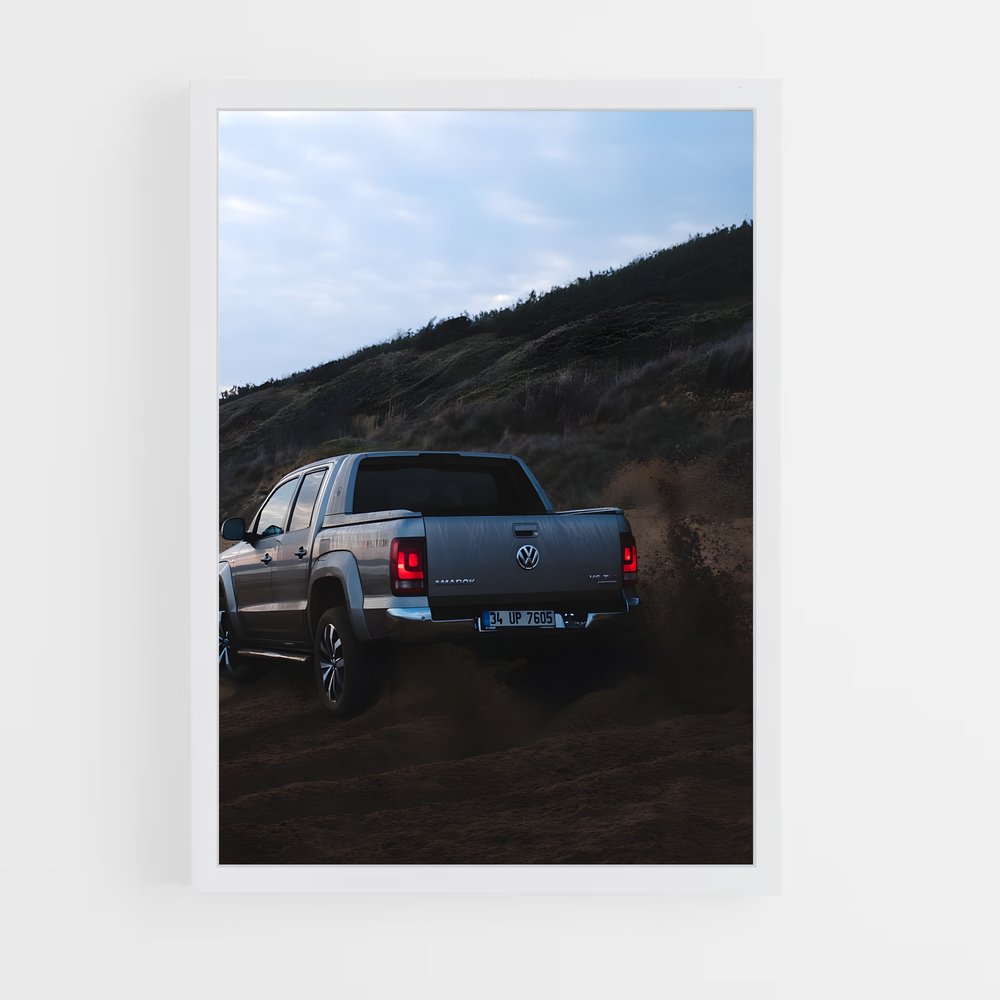 Poster Amarok Scintillant – affiche Volkswagen (vue 3)