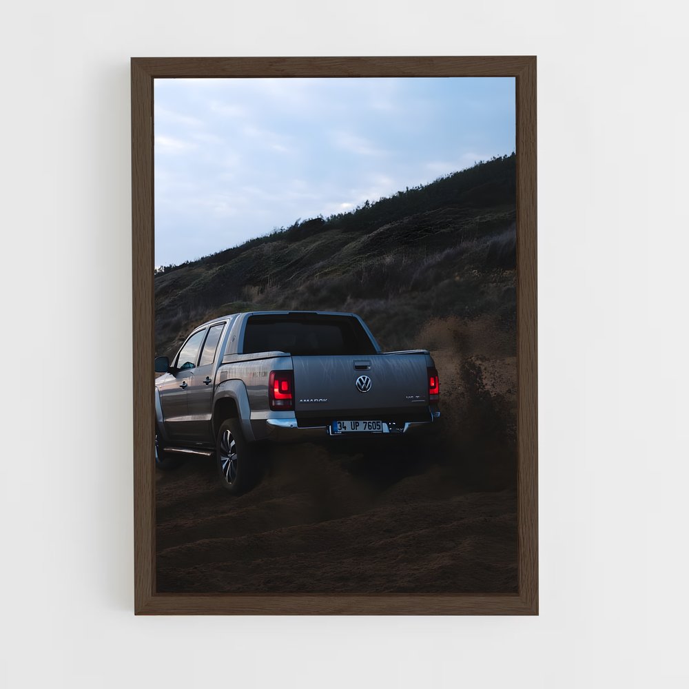 Poster Amarok Scintillant – affiche Volkswagen (vue 5)