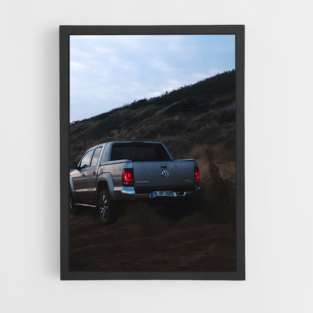 Poster Amarok Scintillant – affiche Volkswagen (vue 2)