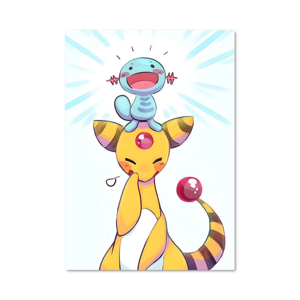 Poster Ampharos Mystique – affiche Pokemon