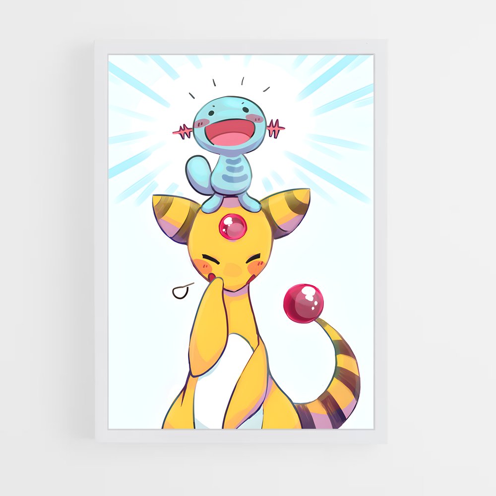 Poster Ampharos Mystique – affiche Pokemon (vue 3)