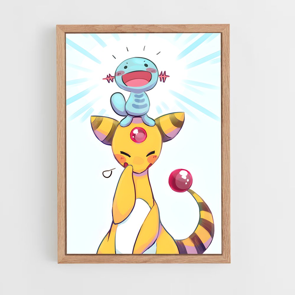 Poster Ampharos Mystique – affiche Pokemon (vue 4)