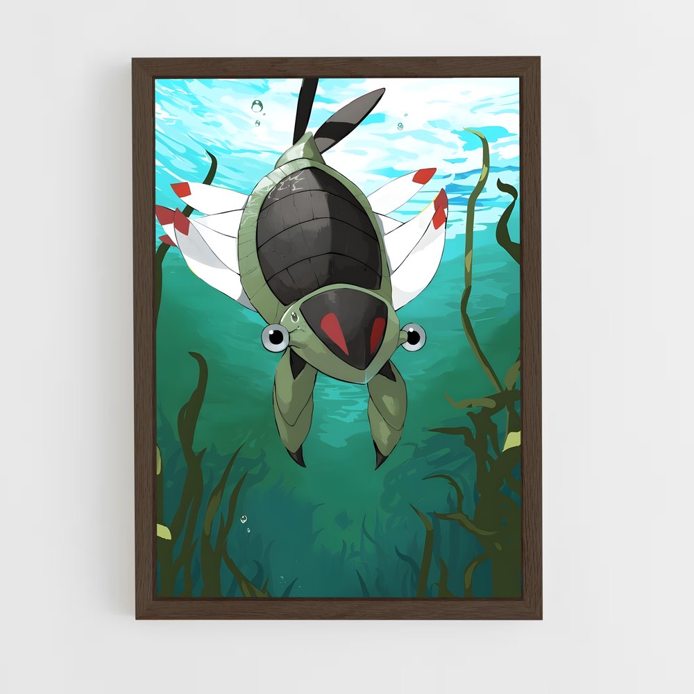 Poster Nageur des Profondeurs – affiche Pokemon (vue 5)