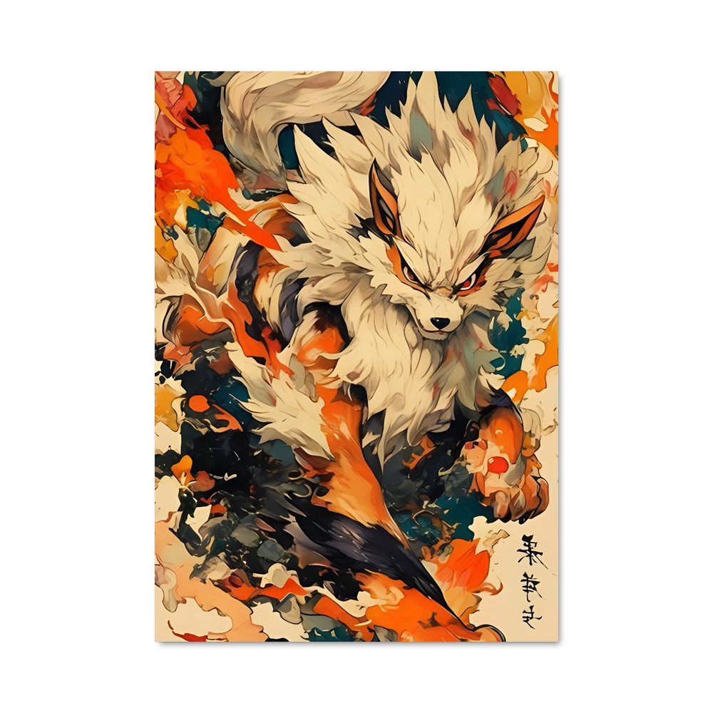 Poster L'Esprit du Renard – affiche Pokemon