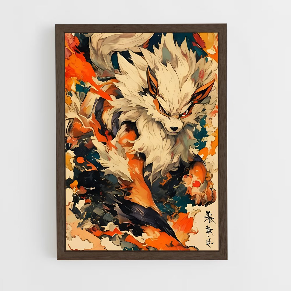 Poster L'Esprit du Renard – affiche Pokemon (vue 5)