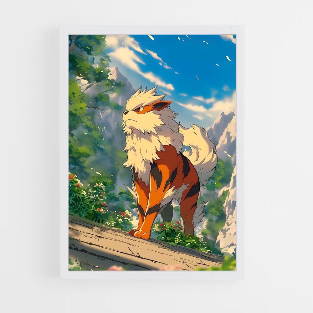 Poster L'Esprit des Forêts – affiche Pokemon (vue 3)