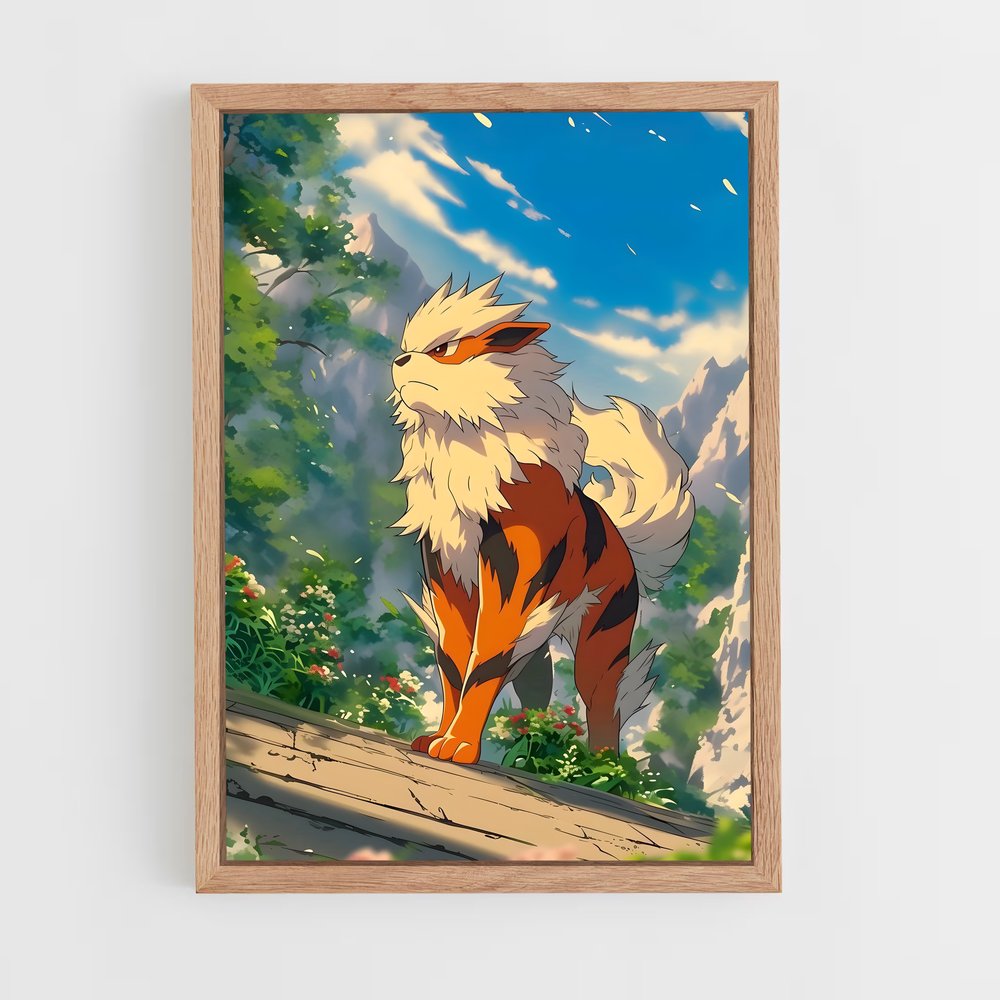 Poster L'Esprit des Forêts – affiche Pokemon (vue 4)