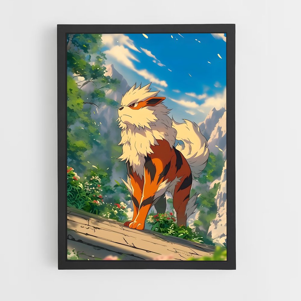 Poster L'Esprit des Forêts – affiche Pokemon (vue 2)