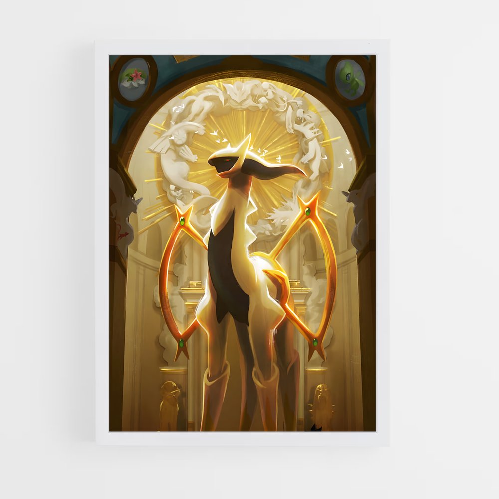 Poster Arceus porte – affiche Pokemon (vue 3)