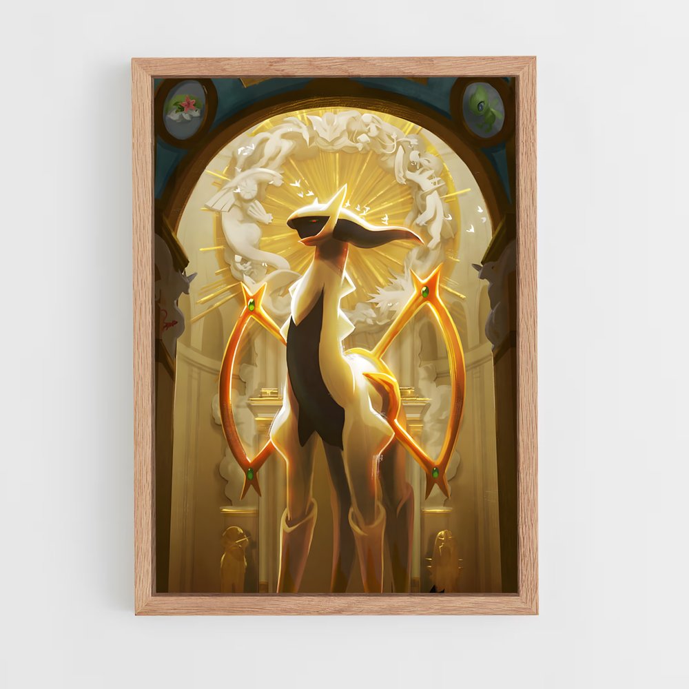 Poster Arceus porte – affiche Pokemon (vue 4)