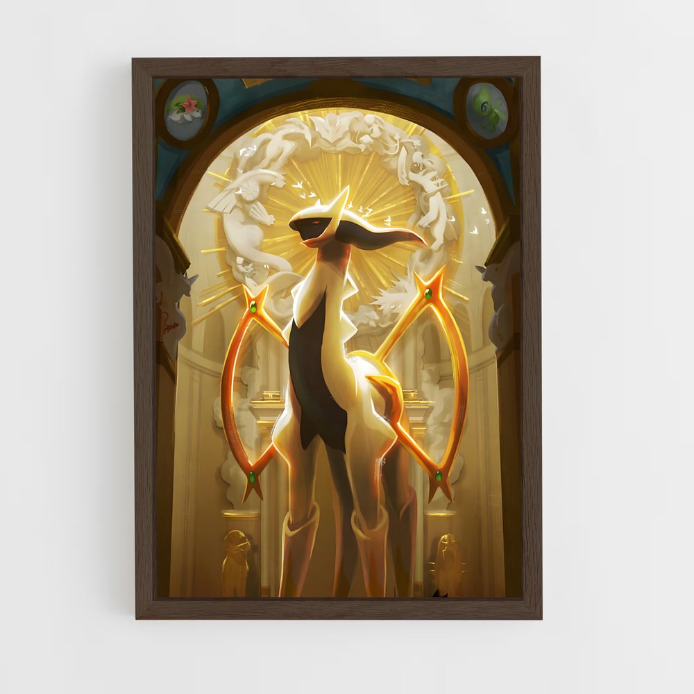 Poster Arceus porte – affiche Pokemon (vue 5)
