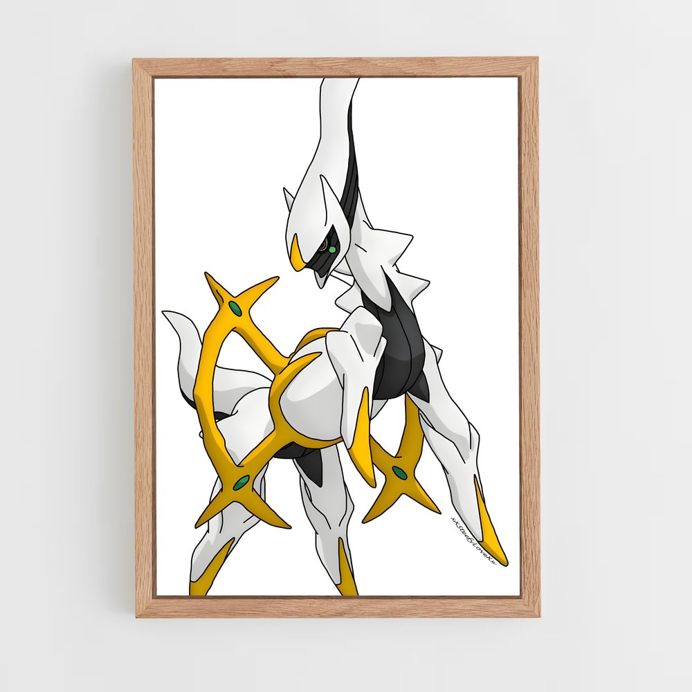 Poster Arceus Ascendant – affiche Pokemon (vue 4)