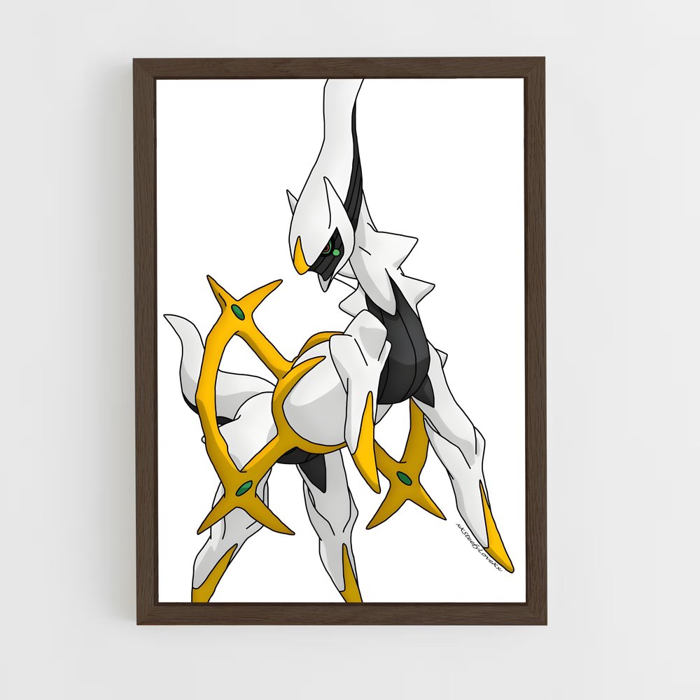Poster Arceus Ascendant – affiche Pokemon (vue 5)