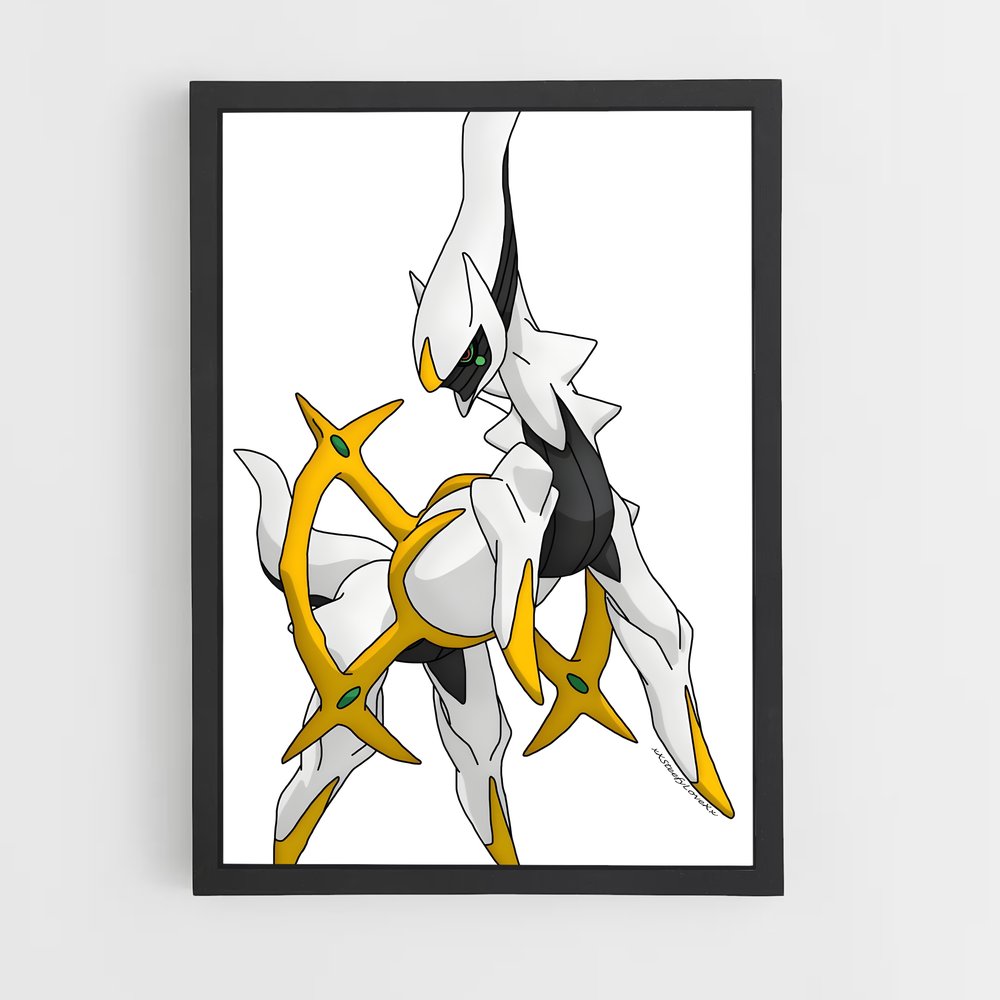 Poster Arceus Ascendant – affiche Pokemon (vue 2)
