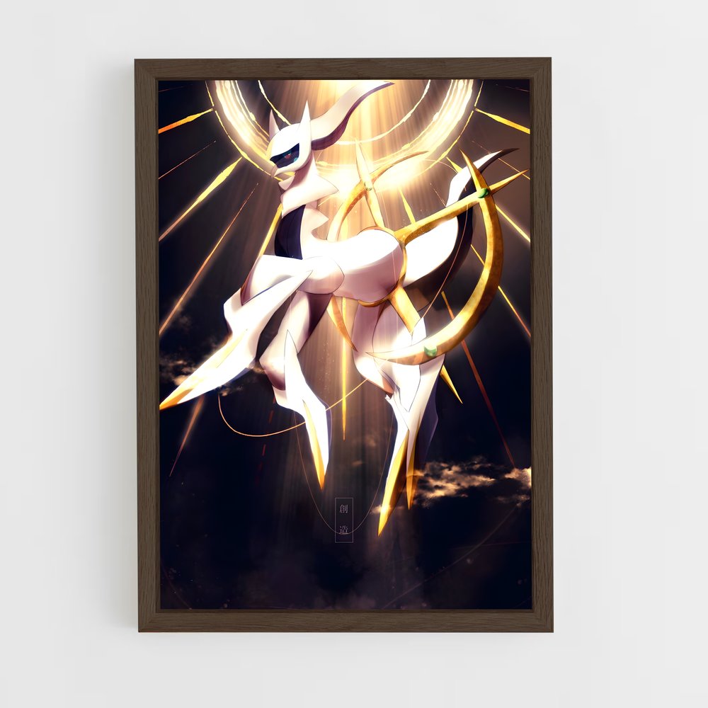 Poster Arceus Éclat Divin – affiche Pokemon (vue 5)