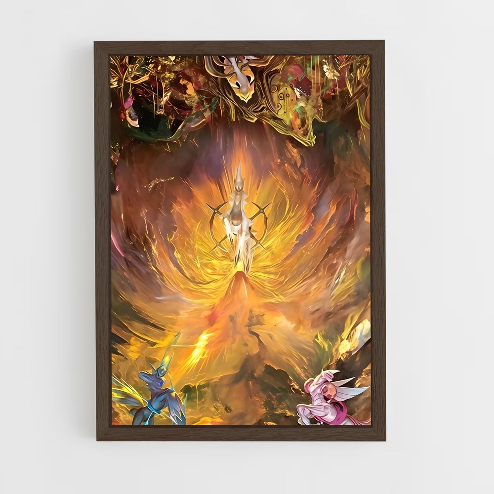 Poster Ciel en Flammes – affiche Pokemon (vue 5)