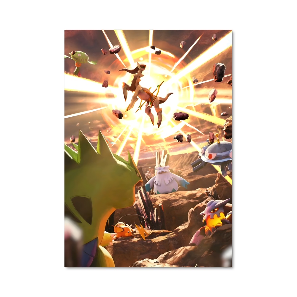 Poster L'Ascension d'Arceus – affiche Pokemon