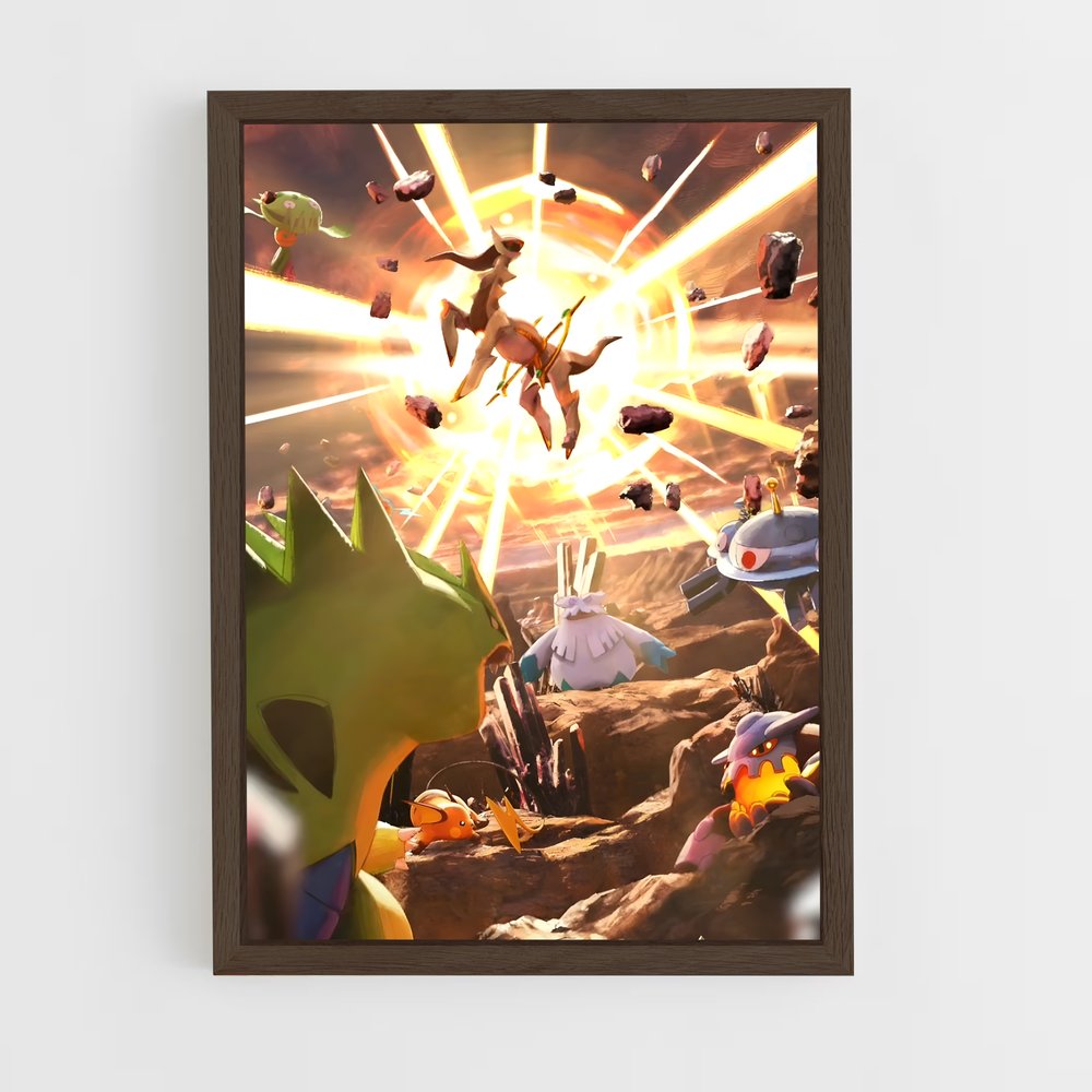 Poster L'Ascension d'Arceus – affiche Pokemon (vue 5)