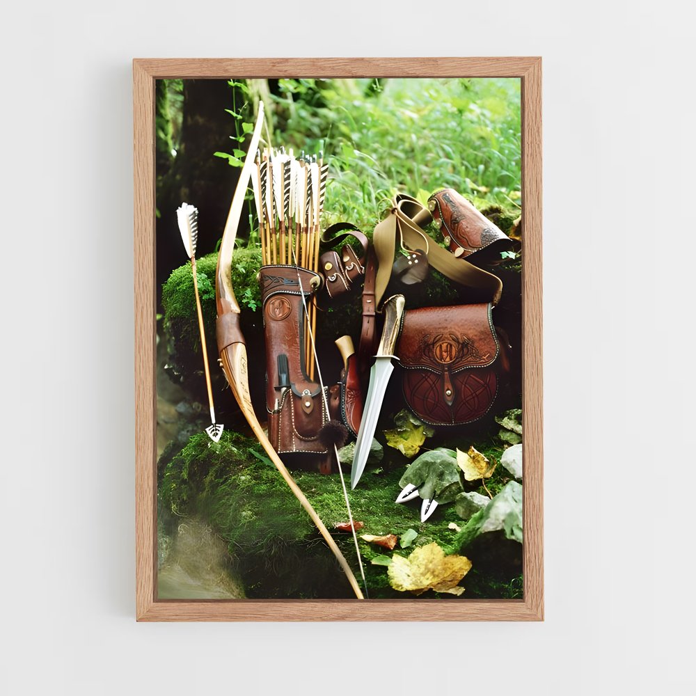 Poster Archery lames – affiche Tir à l’arc (vue 4)