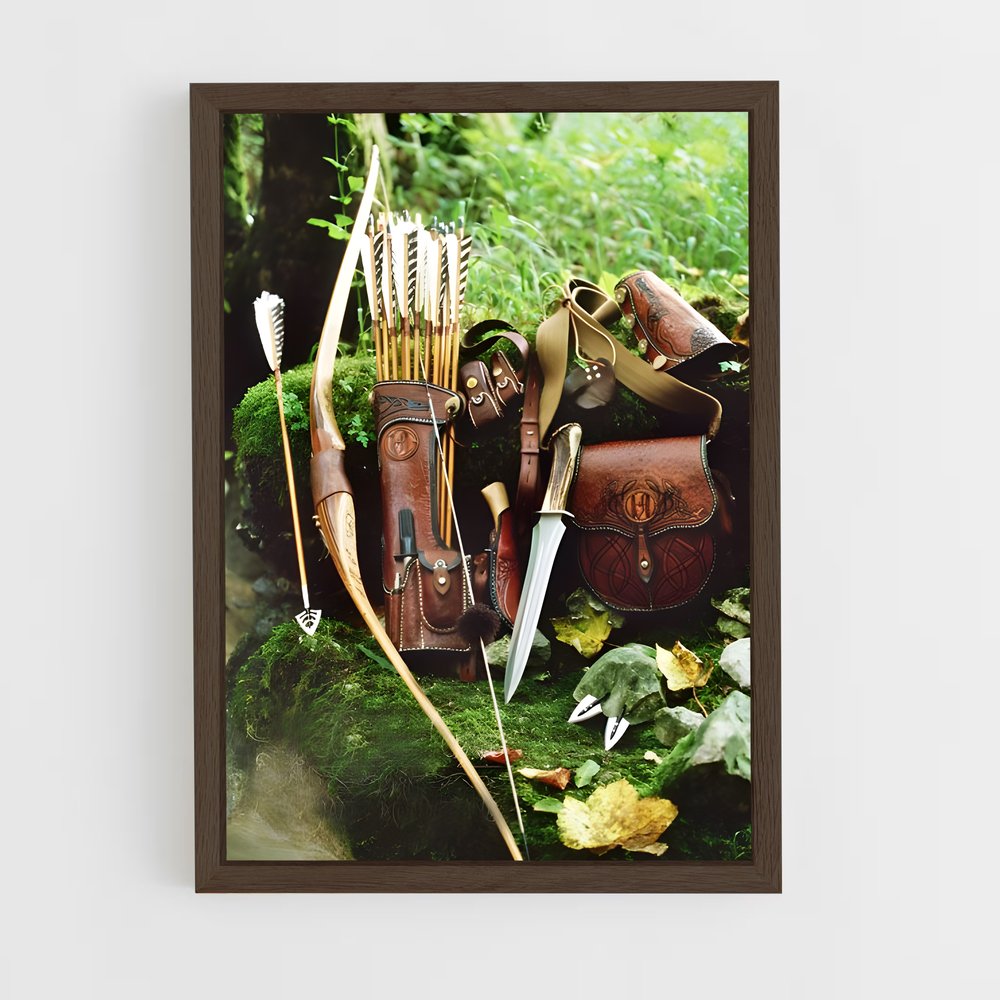 Poster Archery lames – affiche Tir à l’arc (vue 5)
