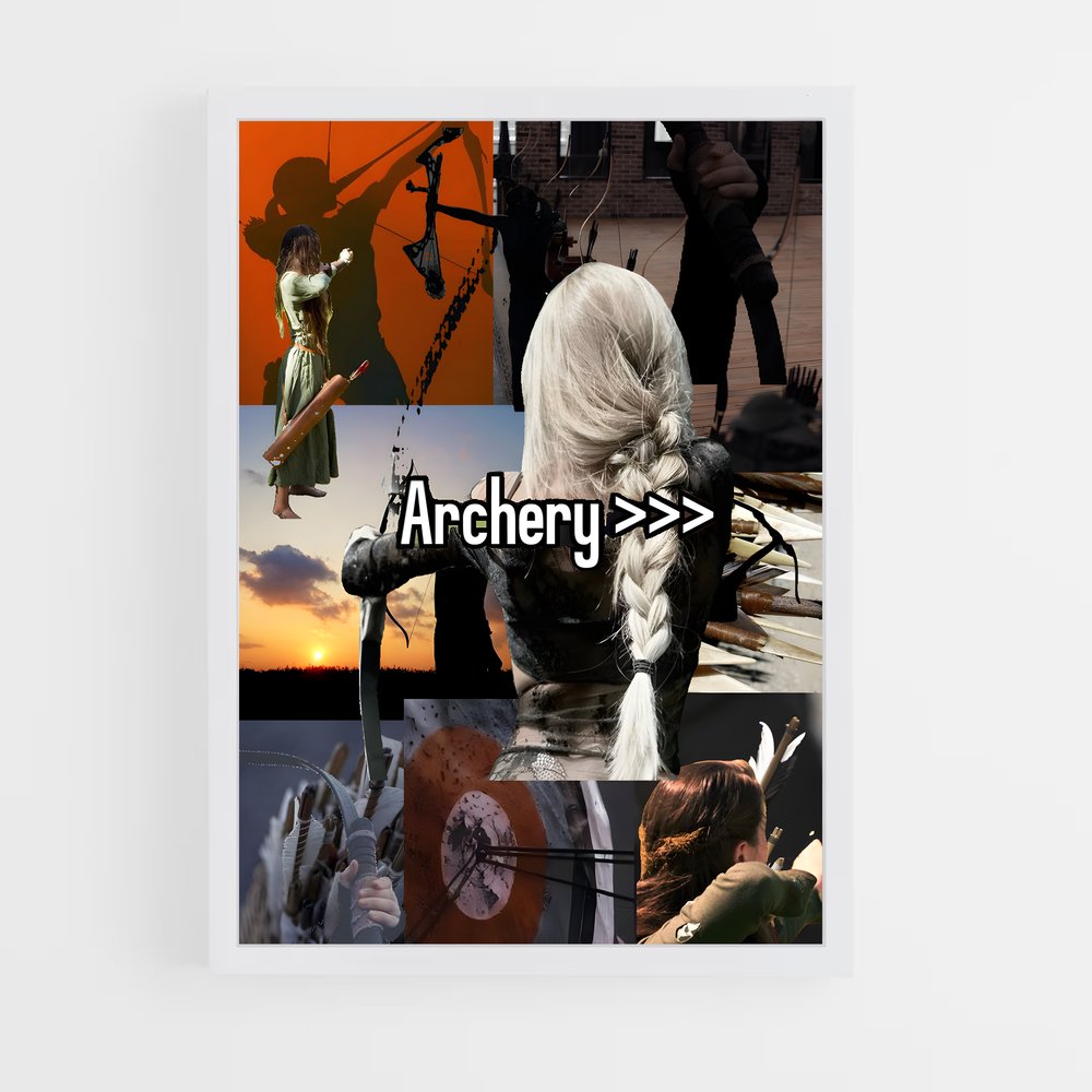 Poster Tir à l'Arc: Variétés de Précision – affiche Tir à l’arc (vue 3)