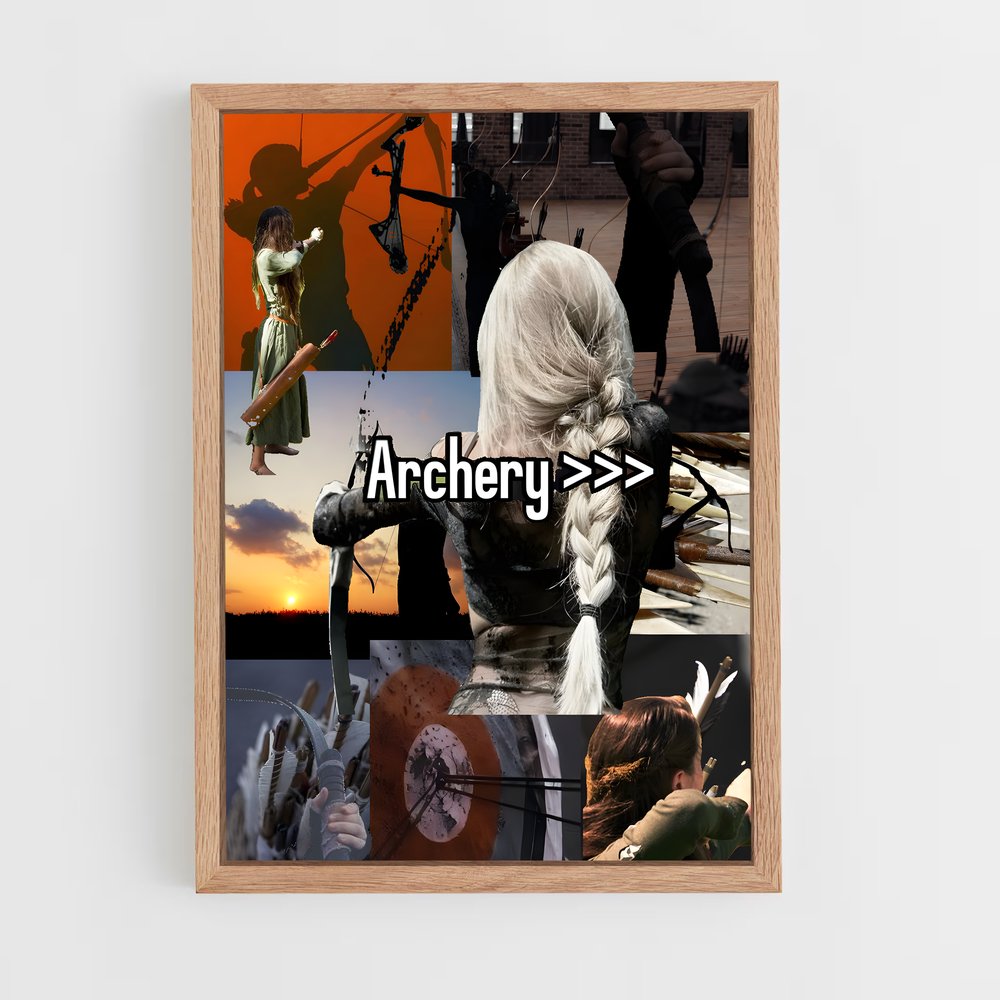 Poster Tir à l'Arc: Variétés de Précision – affiche Tir à l’arc (vue 4)
