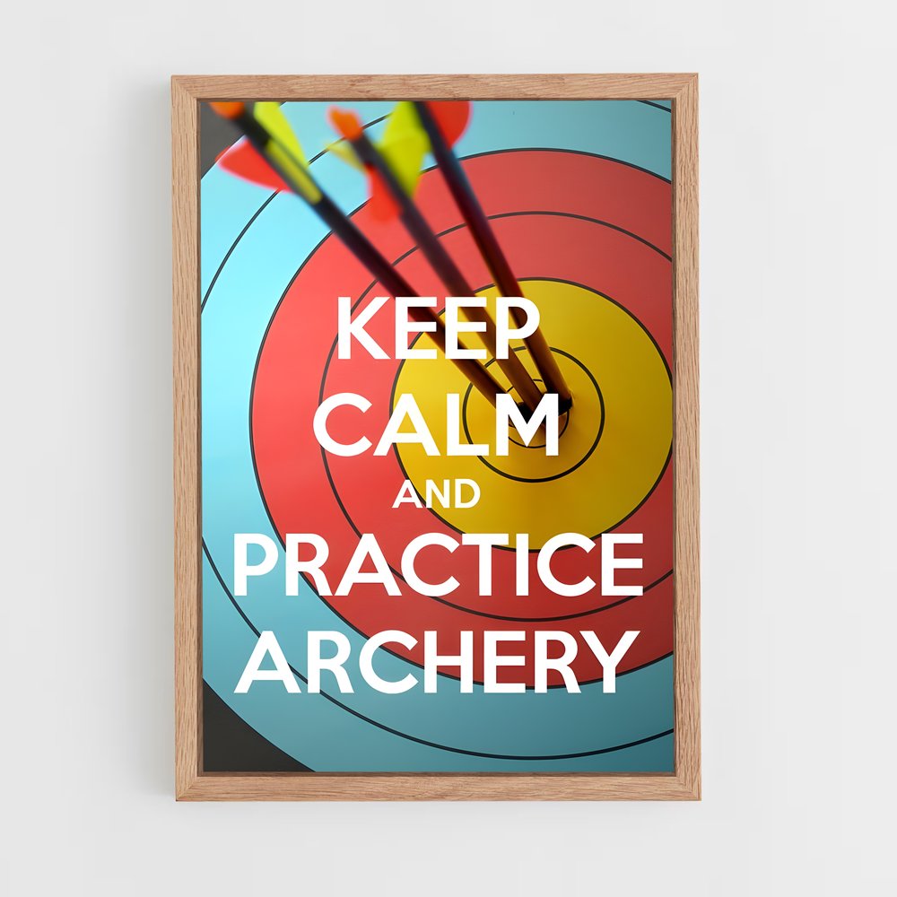 Poster Zen Archer – affiche Tir à l’arc (vue 4)