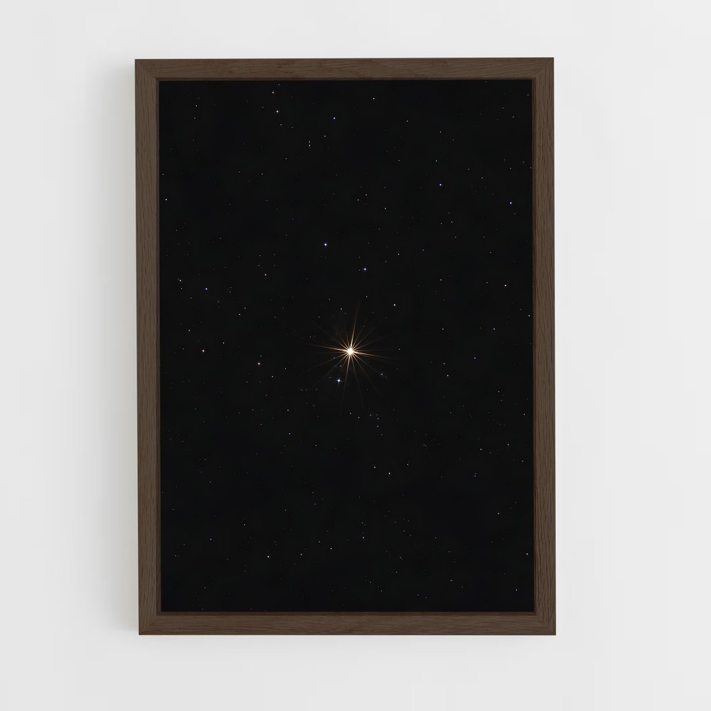 Poster Éclat de Sirius – affiche Étoiles (vue 5)