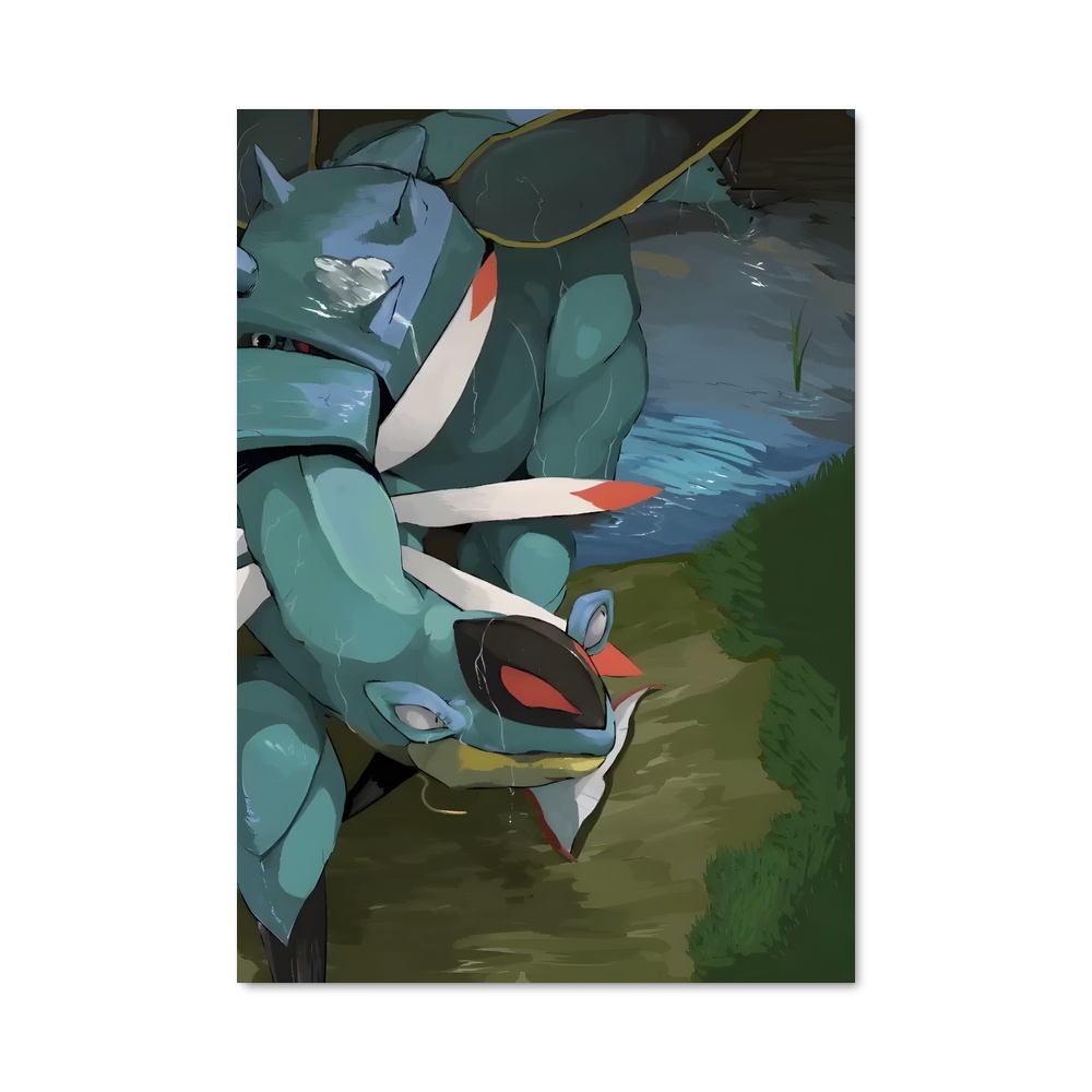 Poster Armaldo en Action – affiche Pokemon