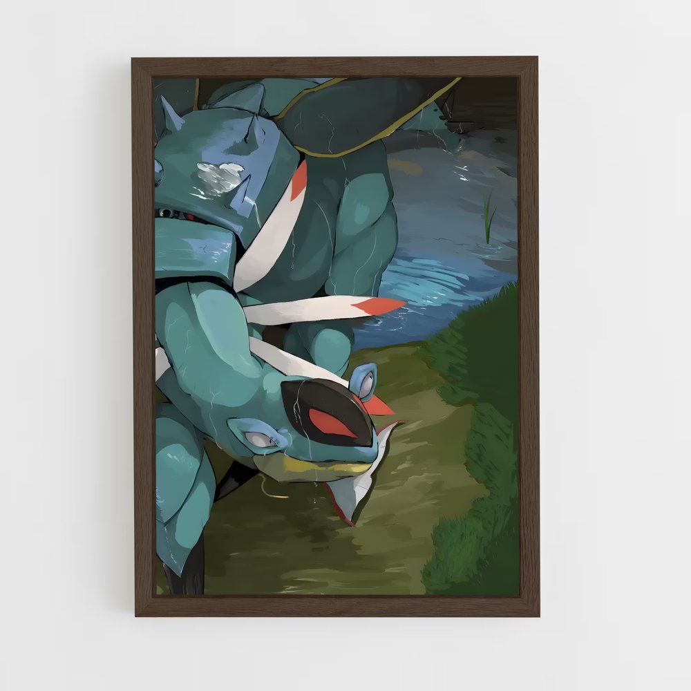 Poster Armaldo en Action – affiche Pokemon (vue 5)