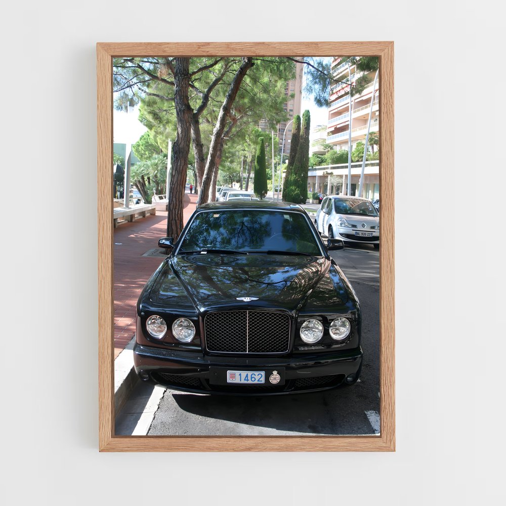 Poster Arnage Noir – affiche Bentley (vue 4)