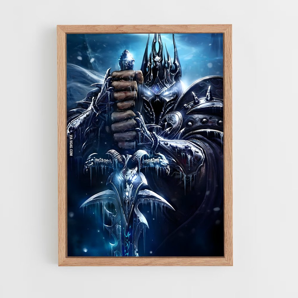 Poster Le Noyé de la Nuit – affiche World of Warcraft (vue 4)