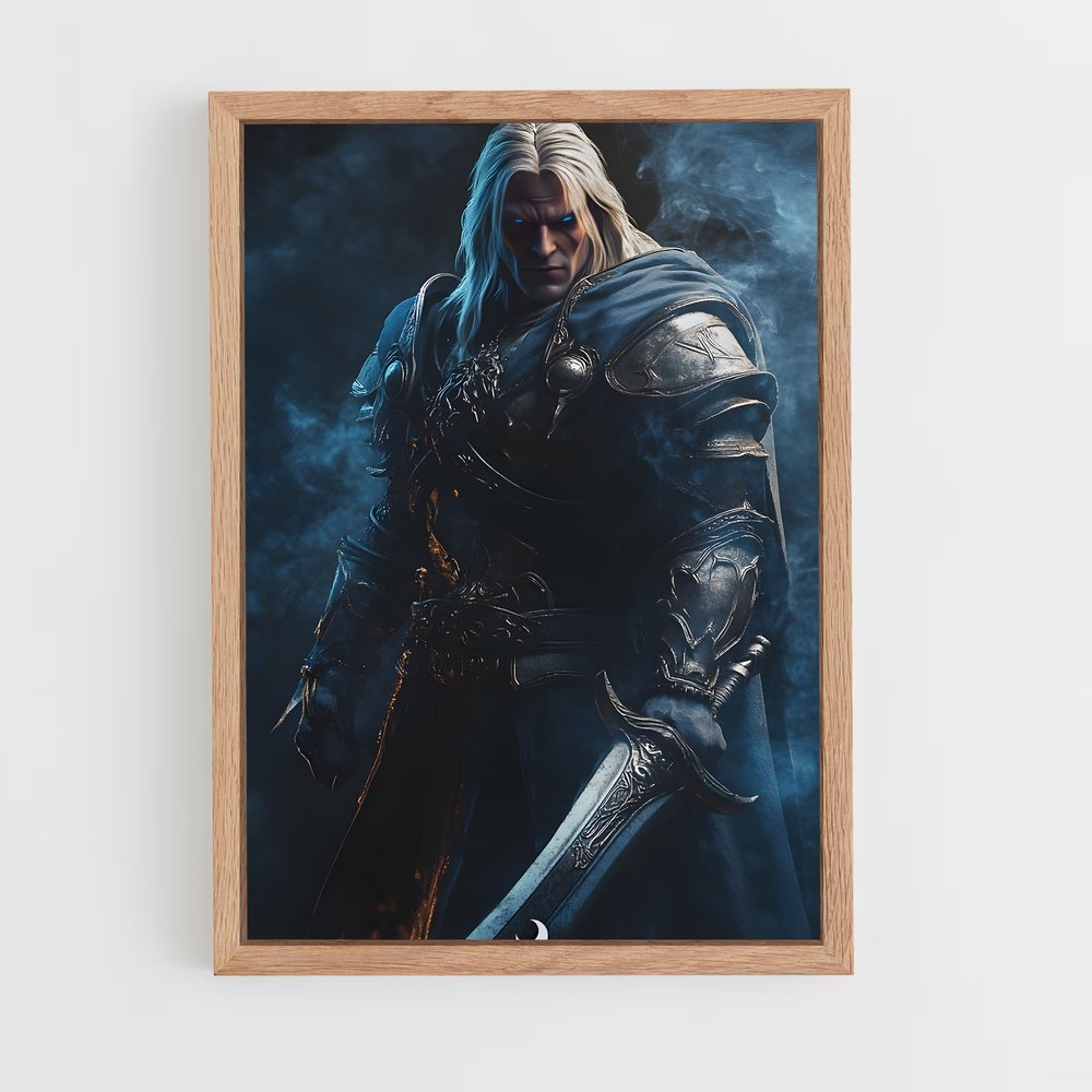 Poster Arthas sommeille – affiche World of Warcraft (vue 4)