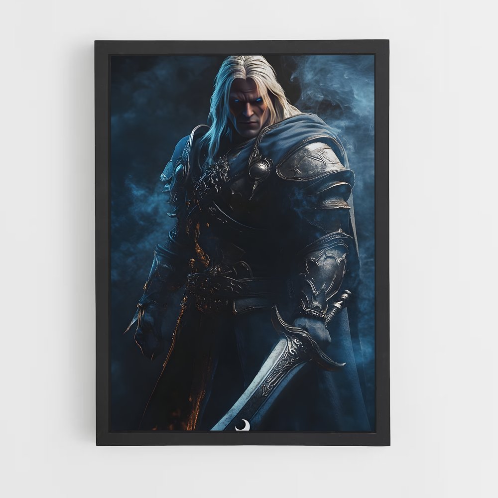 Poster Arthas sommeille – affiche World of Warcraft (vue 2)