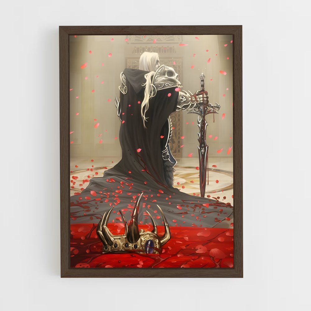 Poster Arthas Héros – affiche World of Warcraft (vue 5)