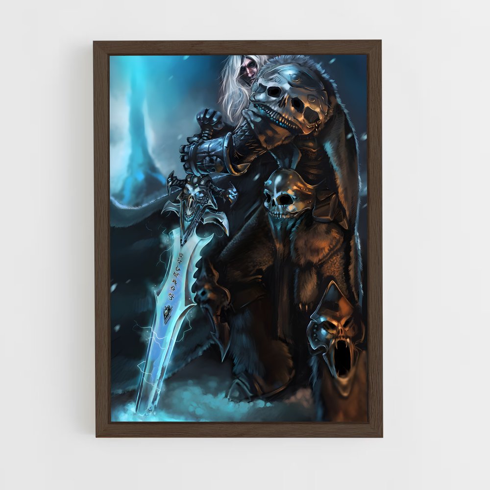 Poster Le Cavalier Squelettique – affiche World of Warcraft (vue 5)