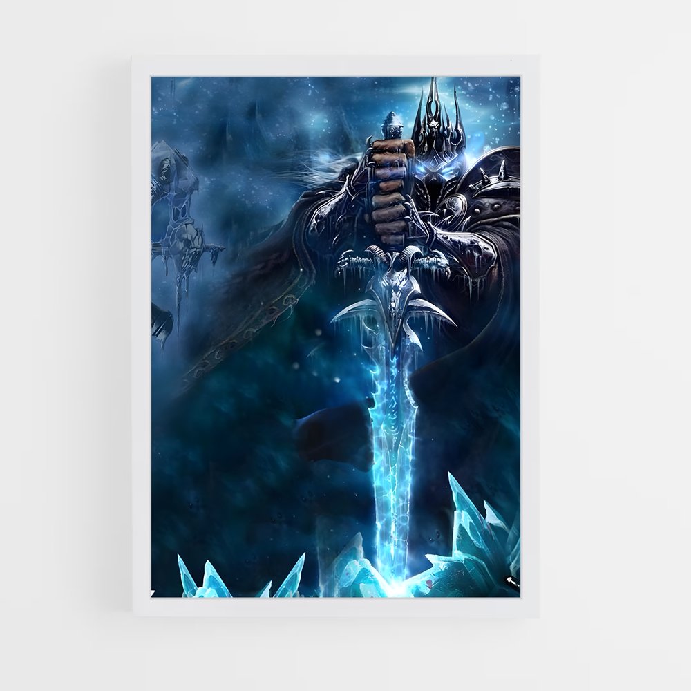 Poster Ombres d'Arthas – affiche World of Warcraft (vue 3)