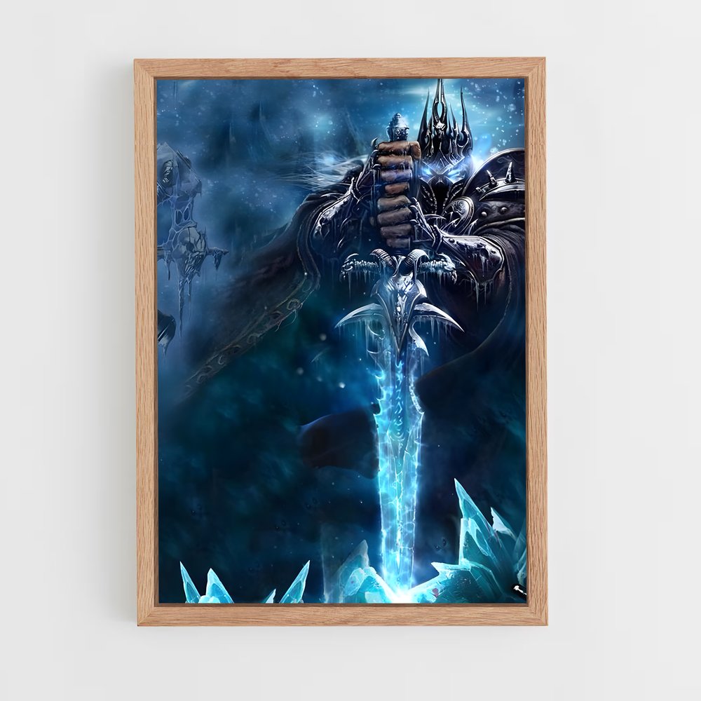 Poster Ombres d'Arthas – affiche World of Warcraft (vue 4)