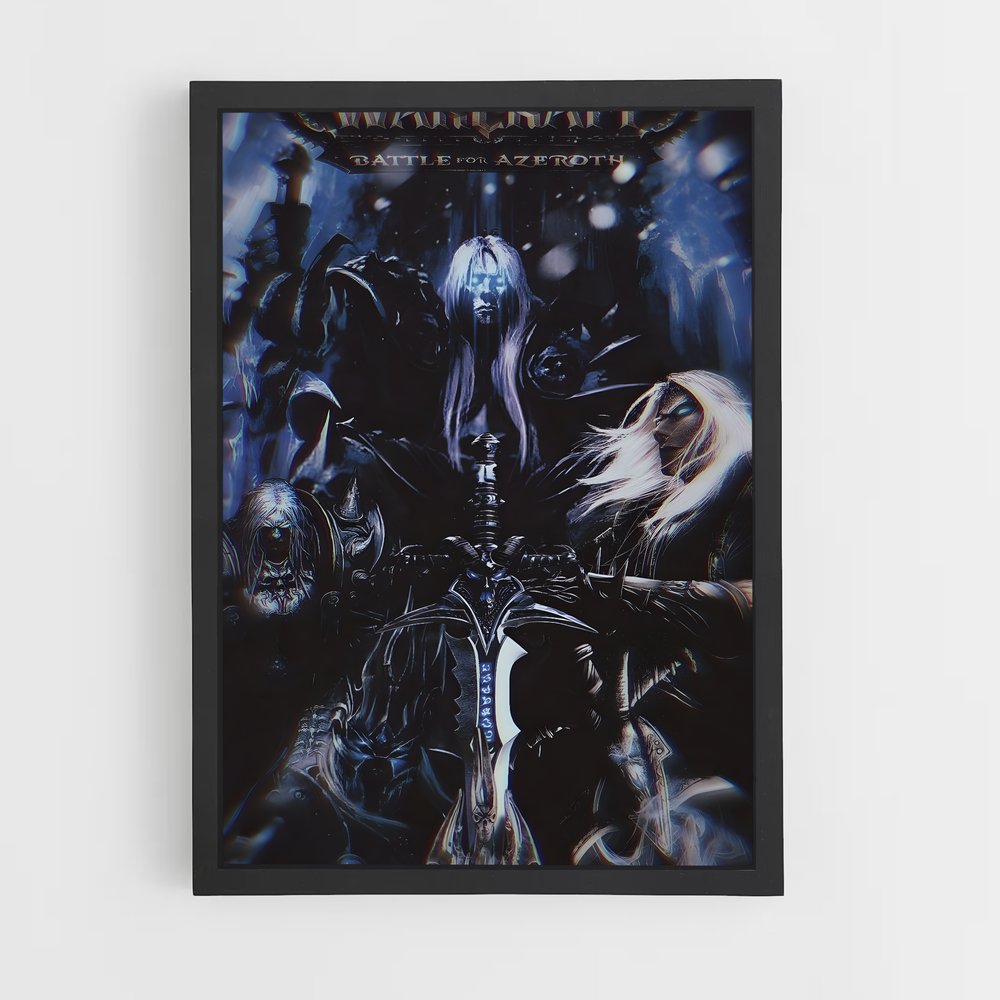 Poster La Guerre des Mondes – affiche World of Warcraft (vue 2)
