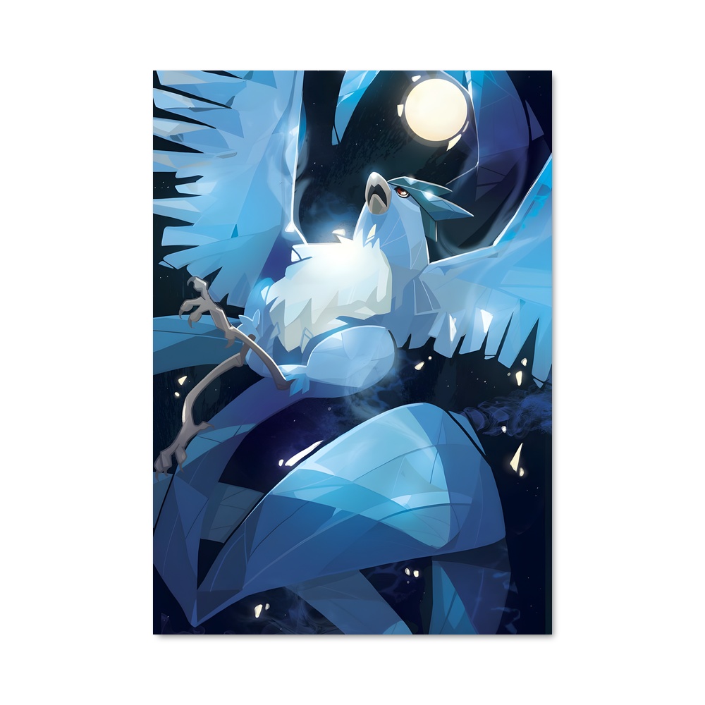 Poster Lune Azur – affiche Pokemon
