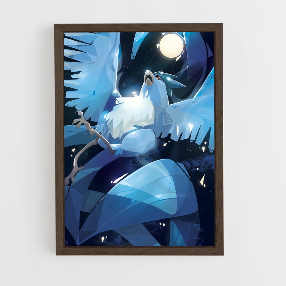 Poster Lune Azur – affiche Pokemon (vue 5)
