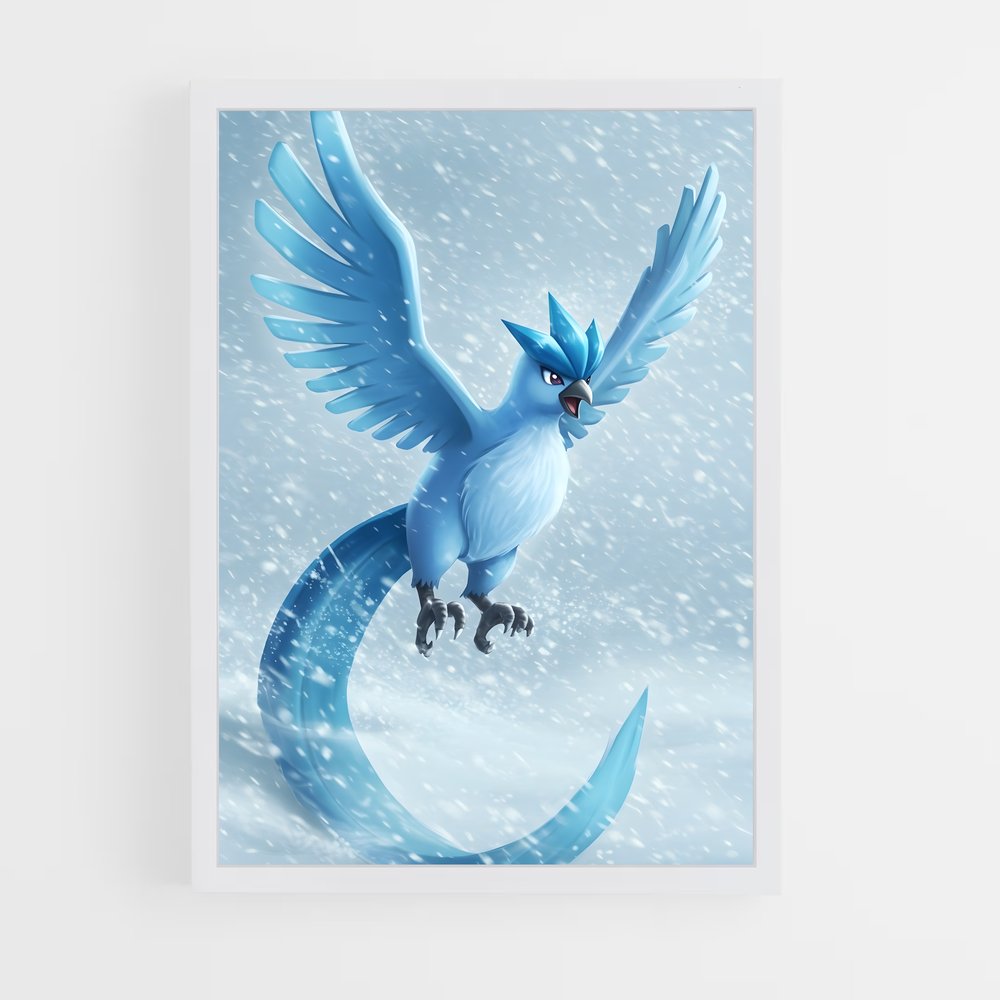 Poster L'Envol d'Articuno – affiche Pokemon (vue 3)
