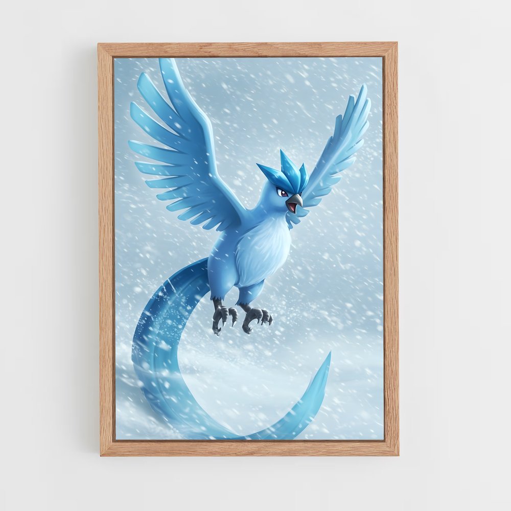 Poster L'Envol d'Articuno – affiche Pokemon (vue 4)