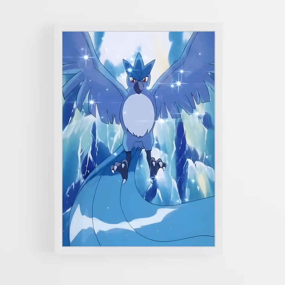 Poster L'Esprit Glacial – affiche Pokemon (vue 3)