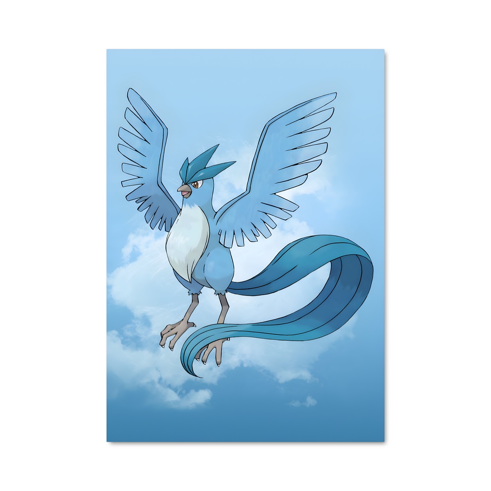 Poster Élan Azur – affiche Pokemon